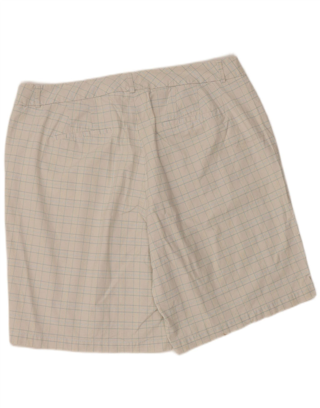 Dockers Damen Bermudashorts W38 XL Off White Plaid