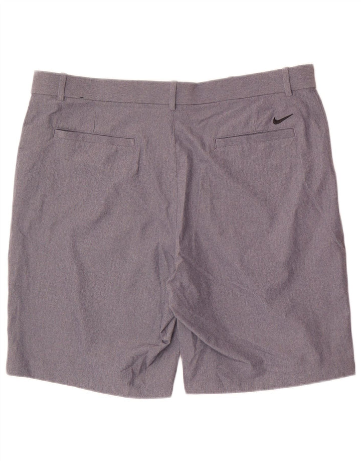 Nike Herren Standard Fit Chino Shorts W38 XL Grau Polyester