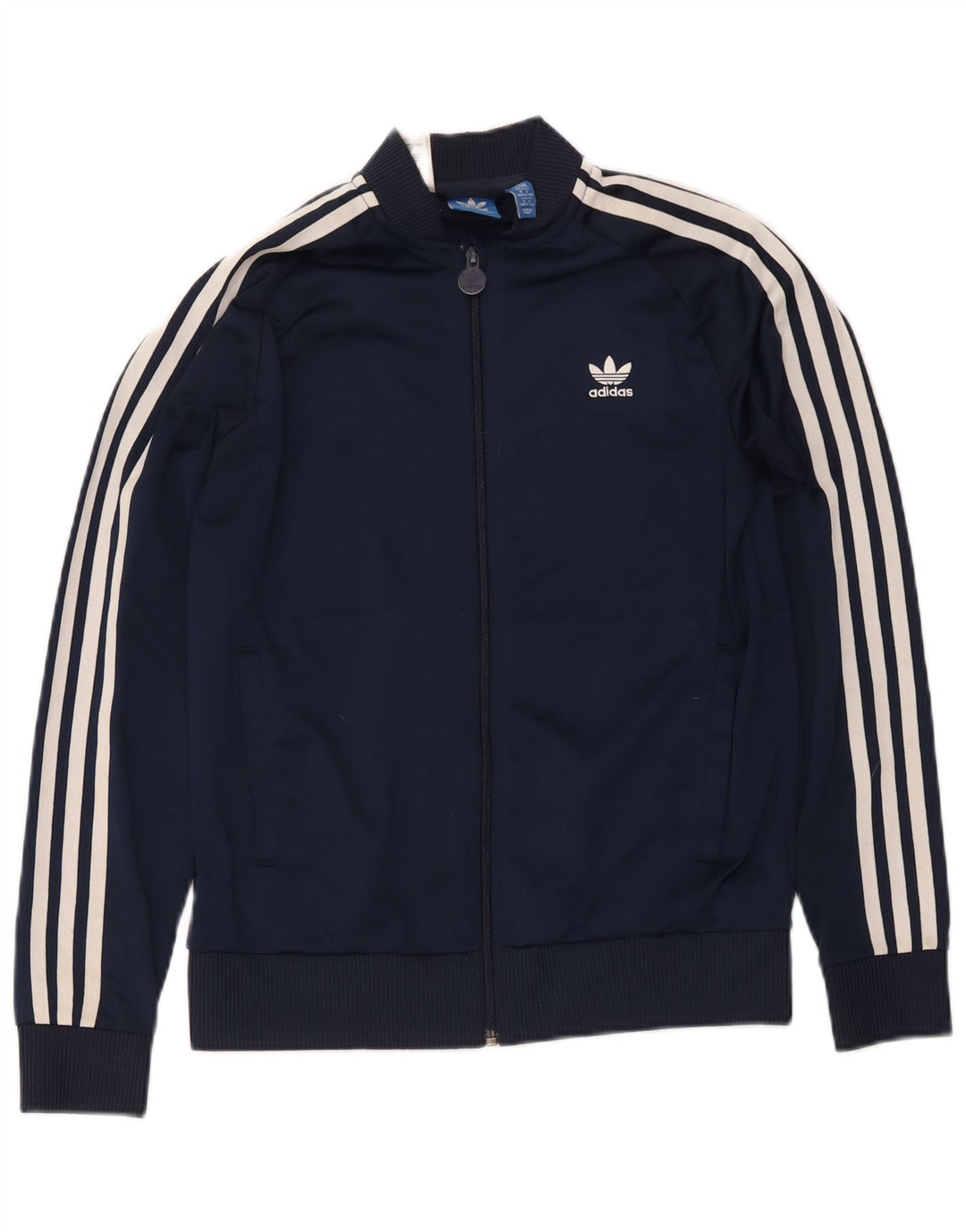Adidas Jungen Trainingsanzug Top Jacke 13-14 Jahre Marineblau Polyester
