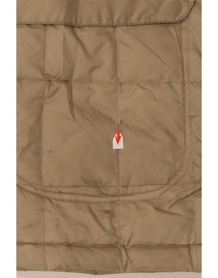 Sergio Tacchini Herren Wattierte Jacke UK 42 XL Beige