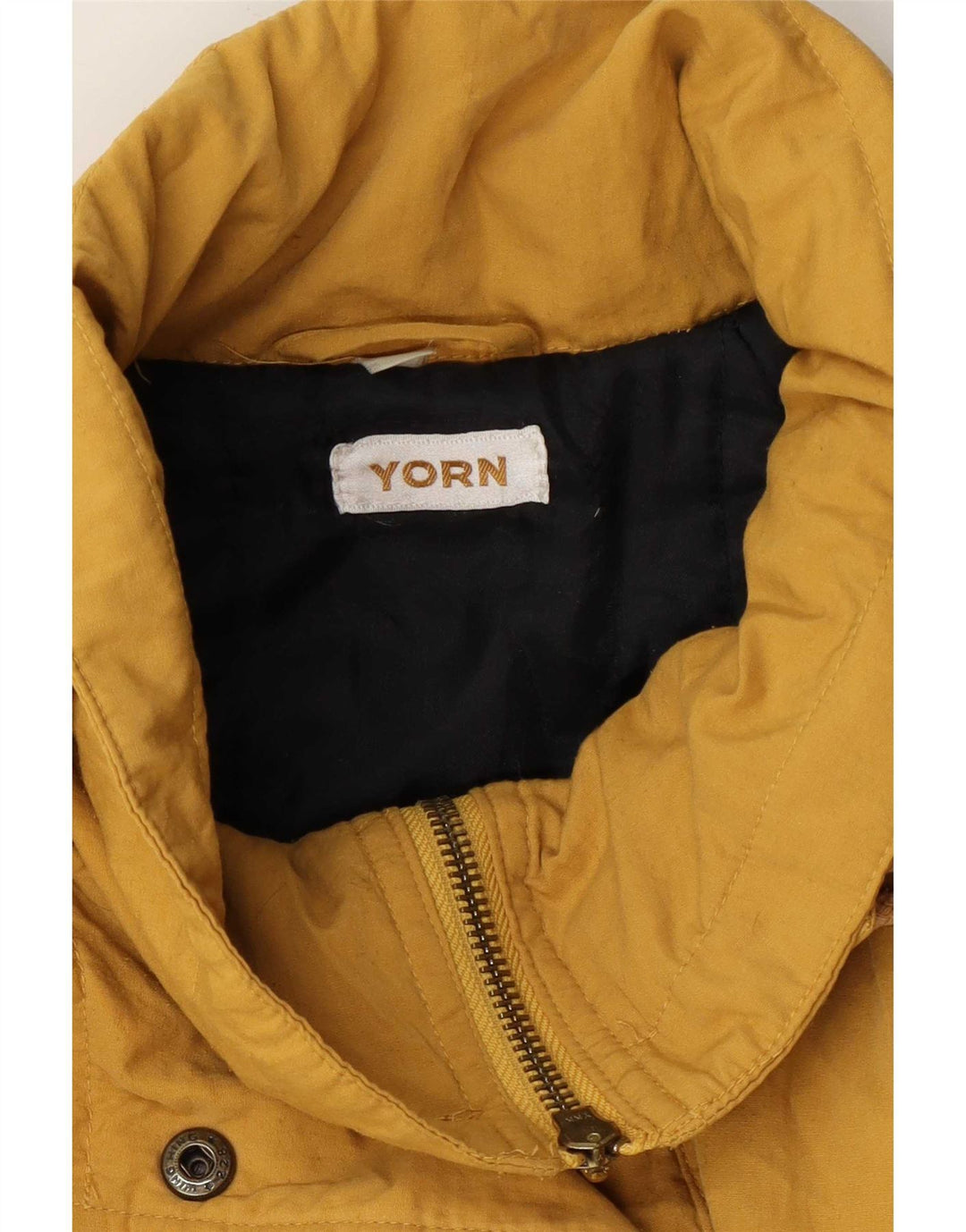 Yorn Damen-Windbreaker-Mantel, UK 16, Größe L, Gelb