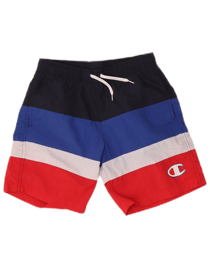Champion Badeshorts für Jungen, 11–12 Jahre, groß, mehrfarbig, Farbblock