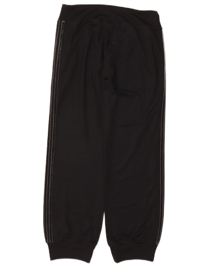 Adidas Damen Trainingshose Jogger UK 14 Medium Schwarz Polyester