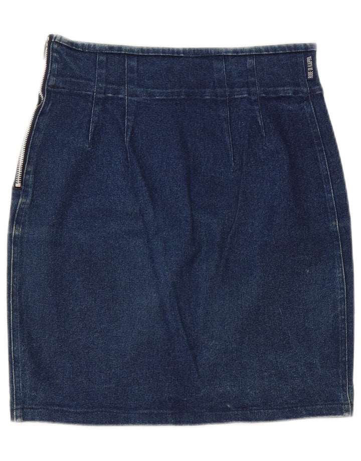 Kappa Damen Jeansrock W26 Small Blau