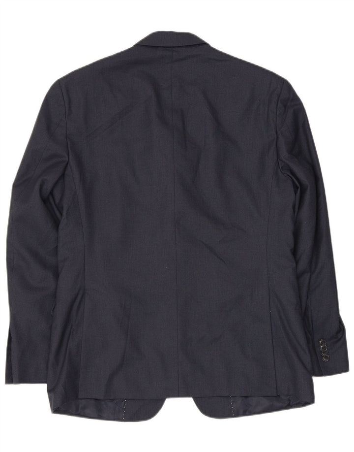 Tommy Hilfiger Herren-Blazer, kurz, 2 Knöpfe, Gr. 38, mittelmarineblau