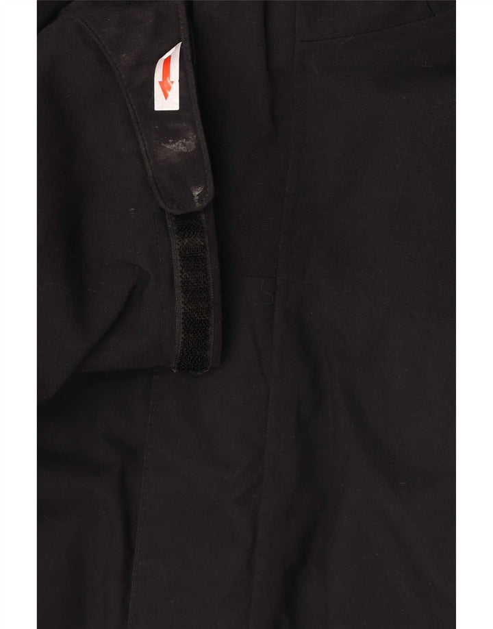 The North Face Herren-Windbreaker-Jacke, UK 44, 2XL, schwarzes Nylon