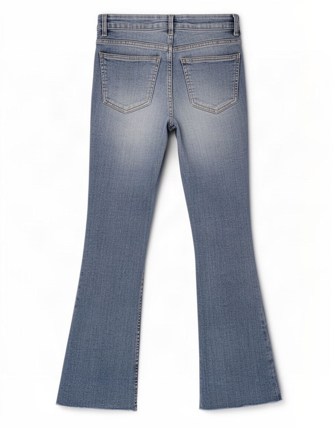 Zara Damen Schlagjeans EU 40 Mittel W30 L26 Blau