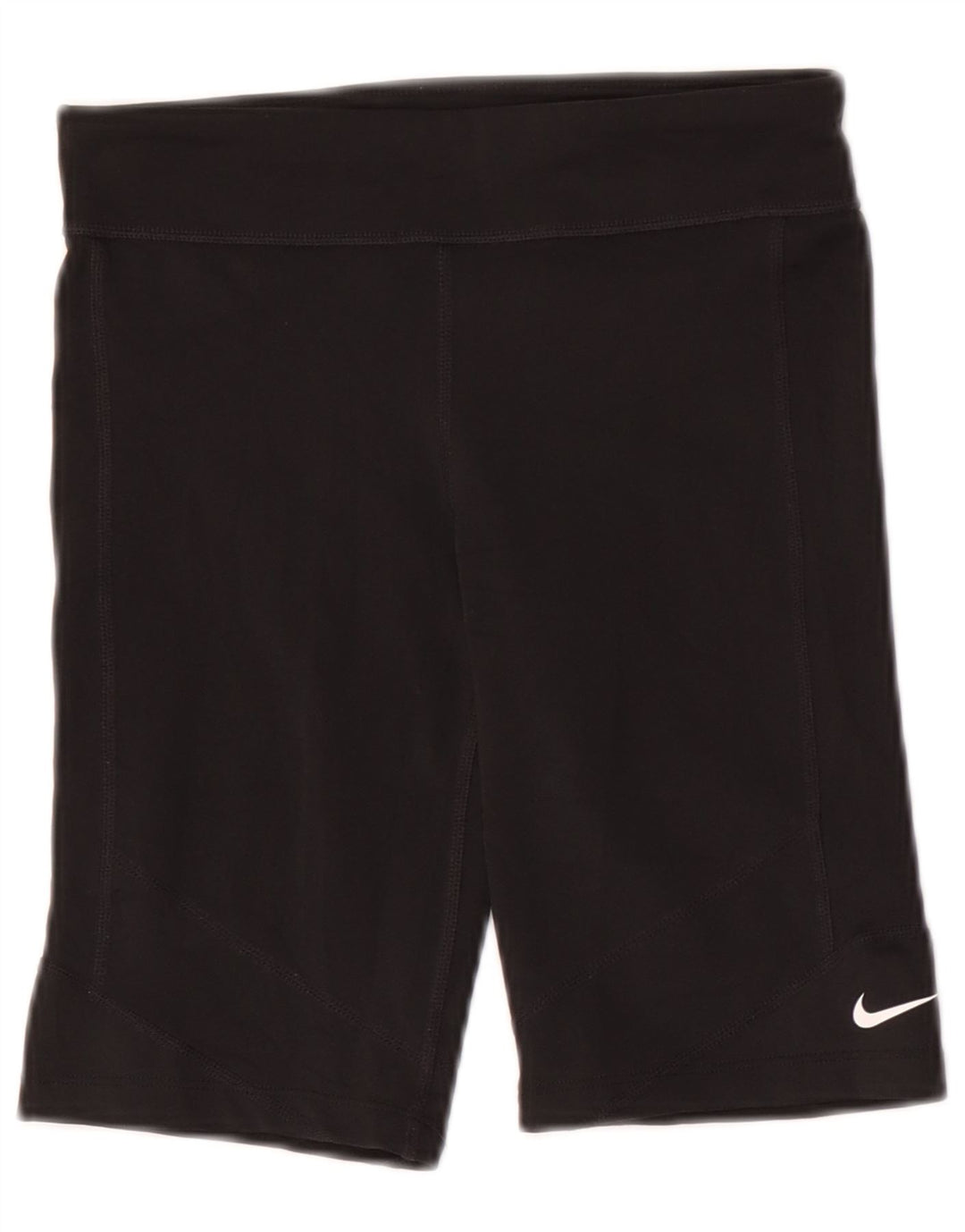 Nike Sportshorts für Mädchen, 10–11 Jahre, mittelgroß, schwarzes Polyester