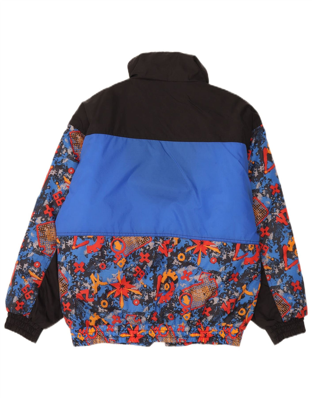 C&A Wattierte Jacke für Jungen mit Kapuze, 13–14 Jahre, mehrfarbiges Blumenmuster, Polyester