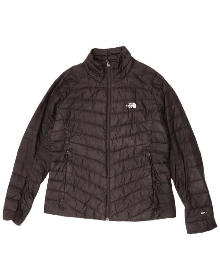 The North Face Damen Wattierte Jacke UK 16 Large Schwarz Polyester