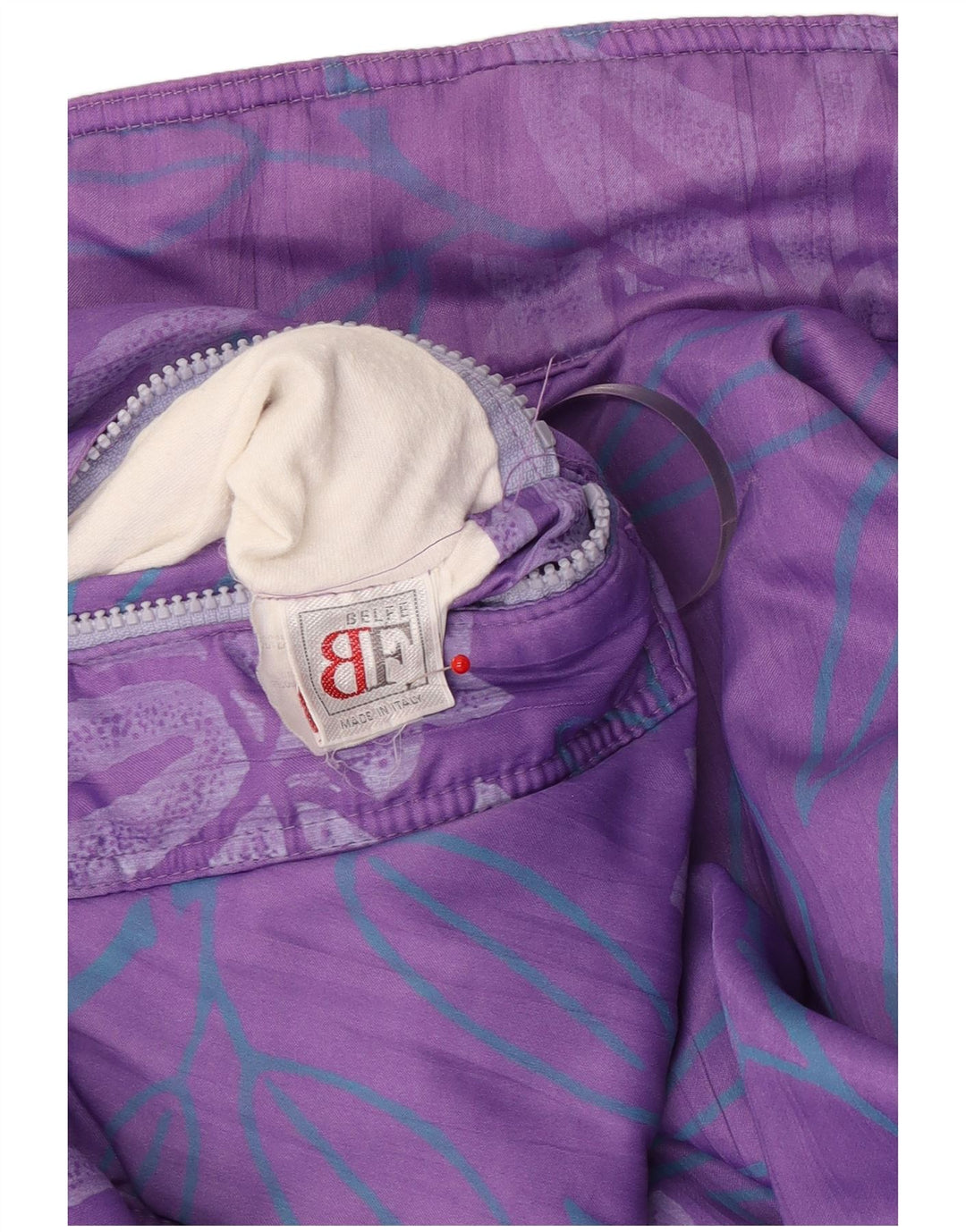 Belfe Damen Übergroße Wendejacke UK 14 Large Lila Blumen