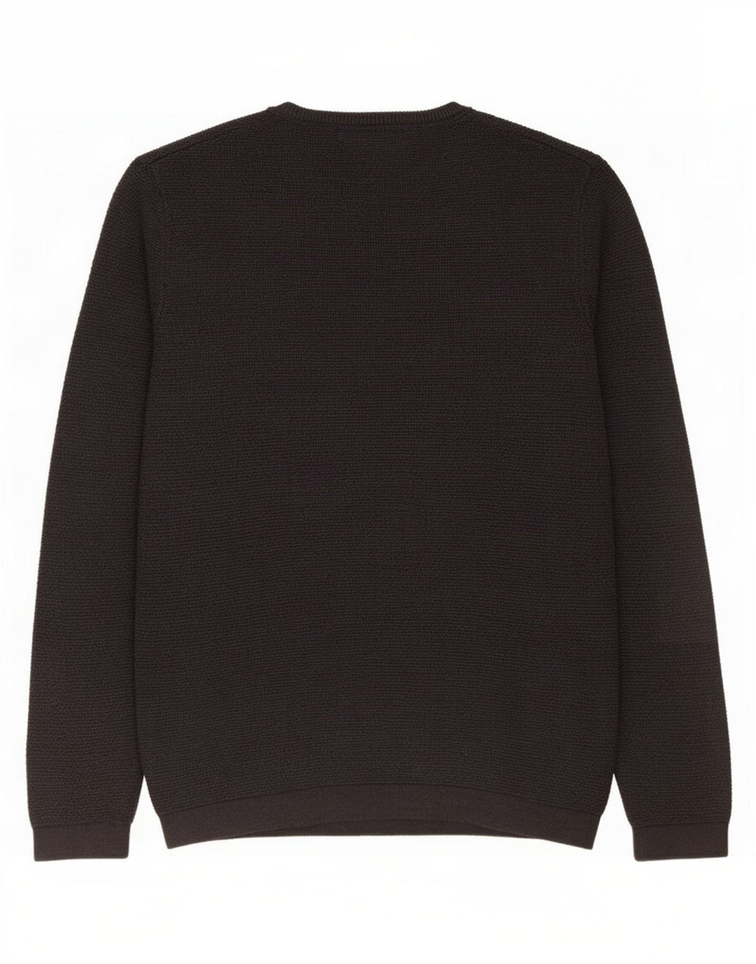 Zara Herren-Pullover mit Rundhalsausschnitt, Größe S, Grau