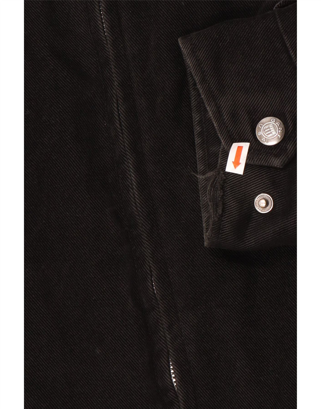 GANT Herren Bomberjacke UK 38 Mittelschwarze Baumwolle