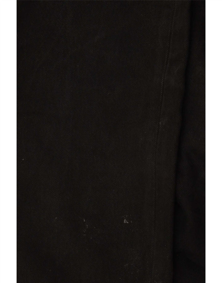 Levi's Herren Straight Jeans W32 L32 Schwarze Baumwolle