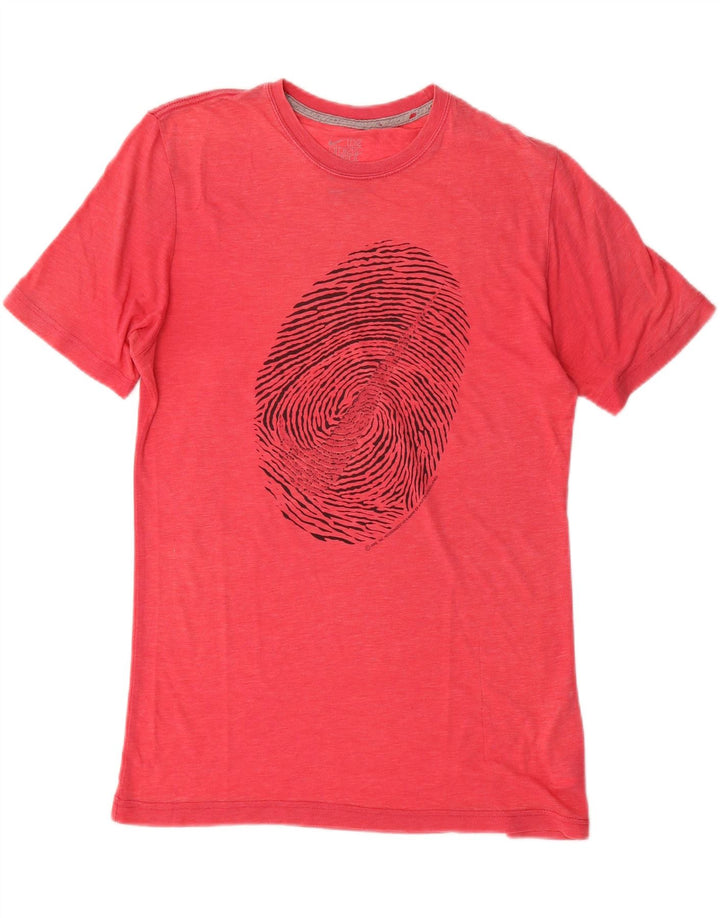 Nike Herren-T-Shirt mit regulärer Passform, mittelrot, Polyester