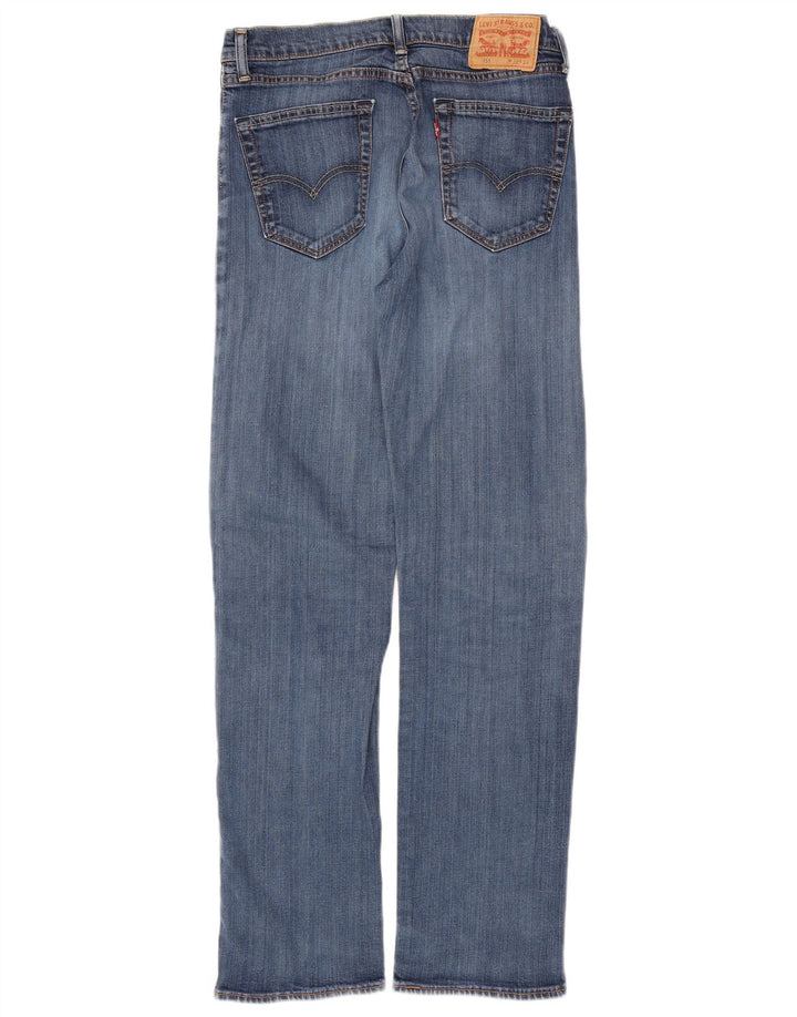 LEVI'S Herren 751 Distressed Straight Jeans W32 L34 Blau
