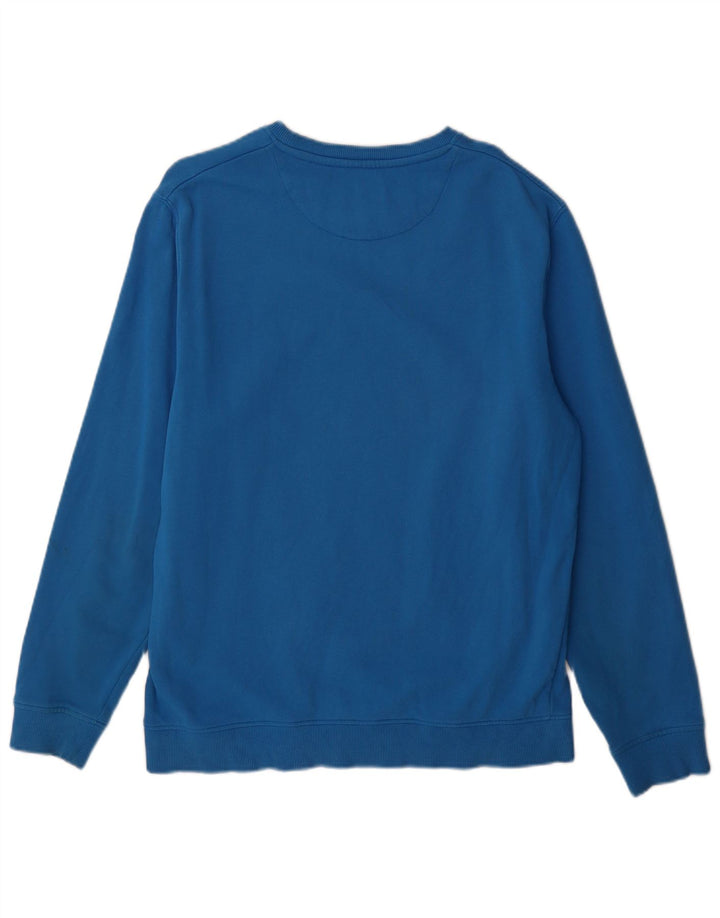 Lyle & Scott Herren-Sweatshirt, Pullover, Größe L, Blau, Baumwolle