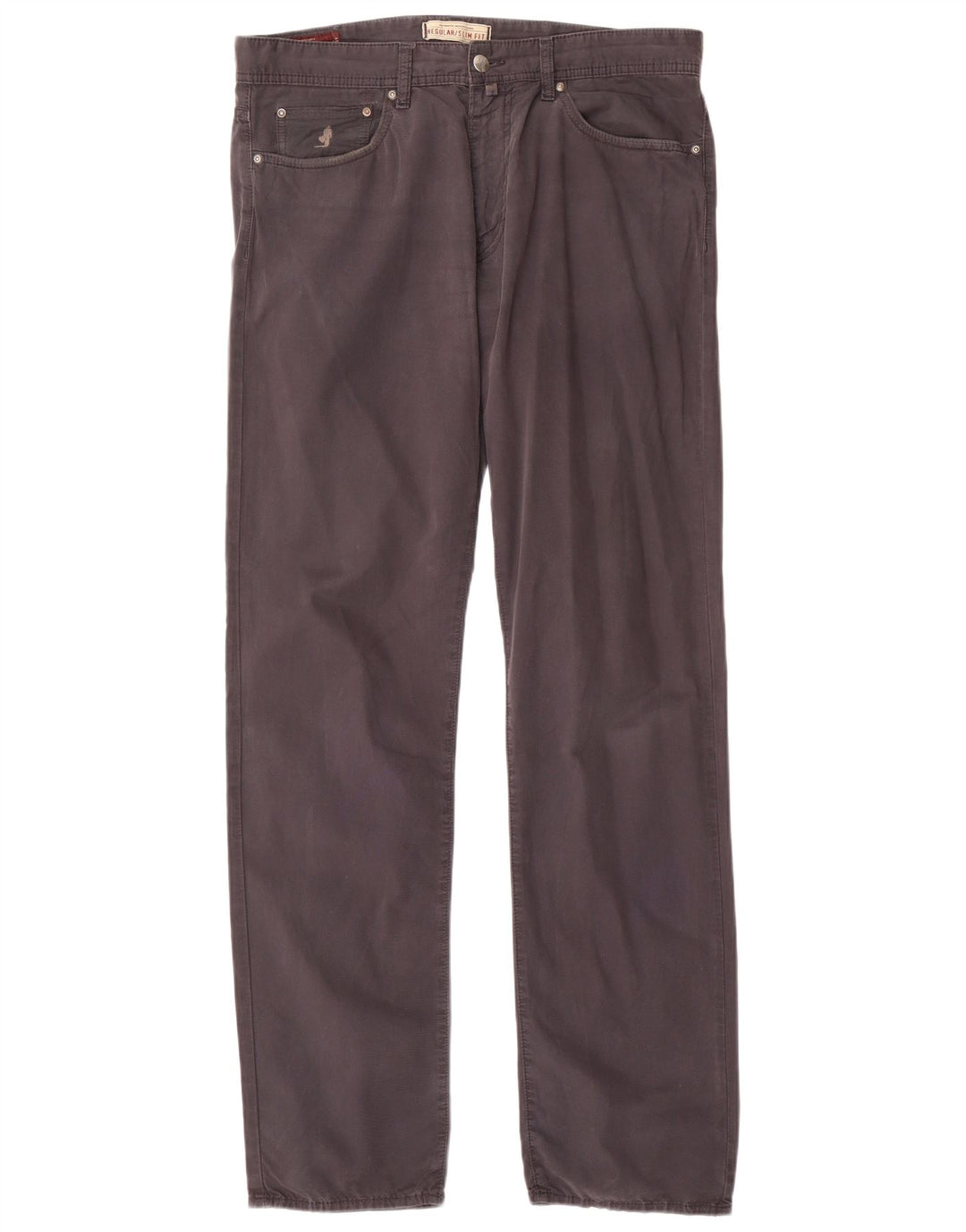 Marlboro Classics Herren-Freizeithose in normaler Slim-Passform, W34, L34, Grau
