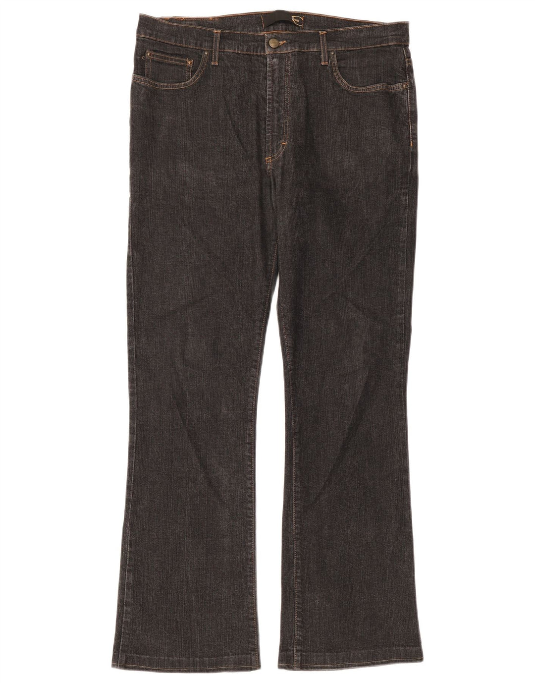 Just Cavalli Herren Bootcut Jeans IT 52 XL W38 L30 Schwarze Baumwolle