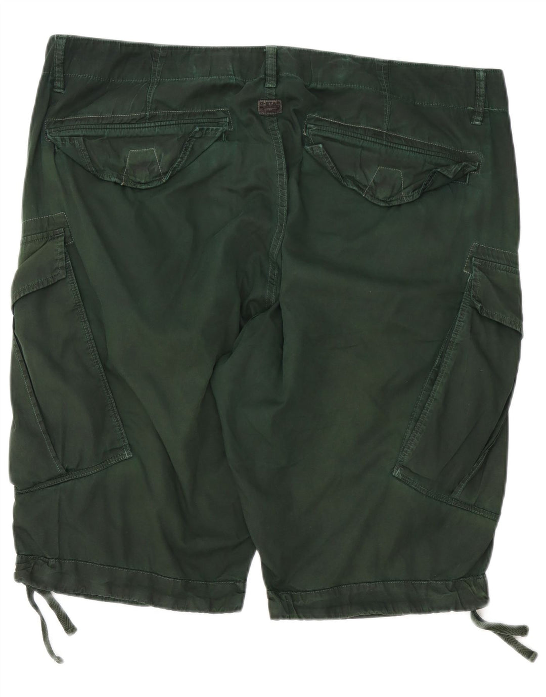 G-STAR Herren-Cargoshorts mit lockerer Passform, W40, XL, grüne Baumwolle