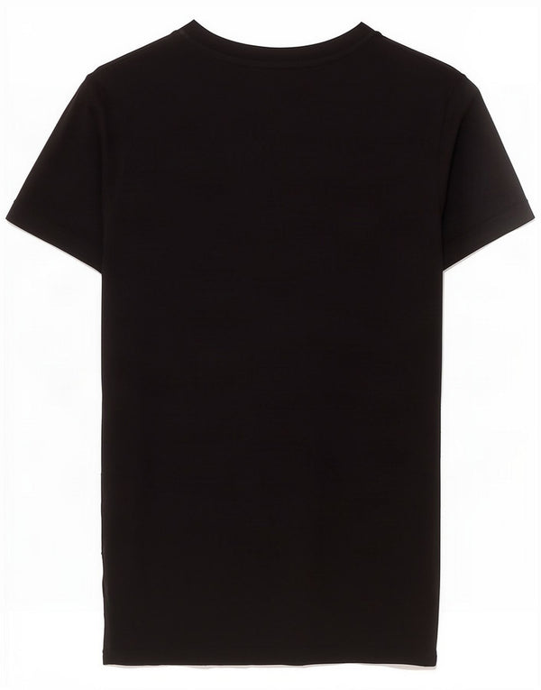 Levi's Damen Grafik-T-Shirt-Oberteil UK 6 XS Schwarz