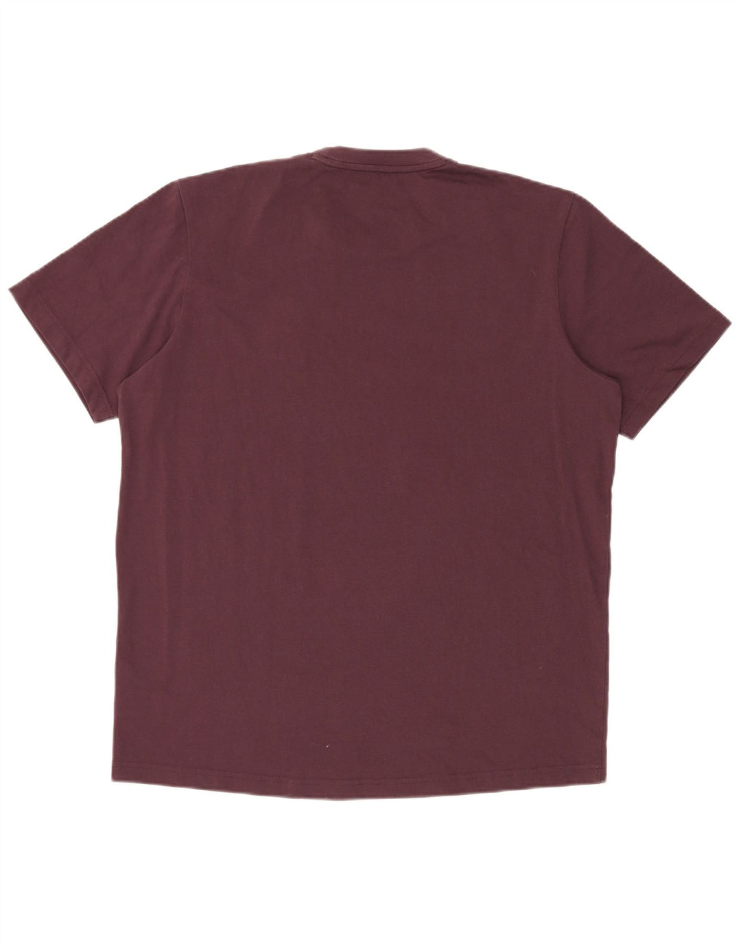 Adidas Herren Grafik-T-Shirt-Oberteil aus mittlerer burgunderroter Baumwolle