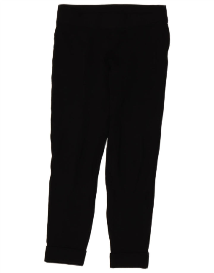 Zara Damen Trainingshose Jogger UK 12 Medium Schwarz