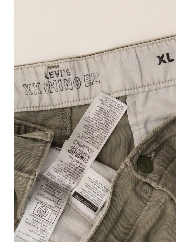 Levi's Herren Chinoshorts XL W40 Khaki Baumwolle