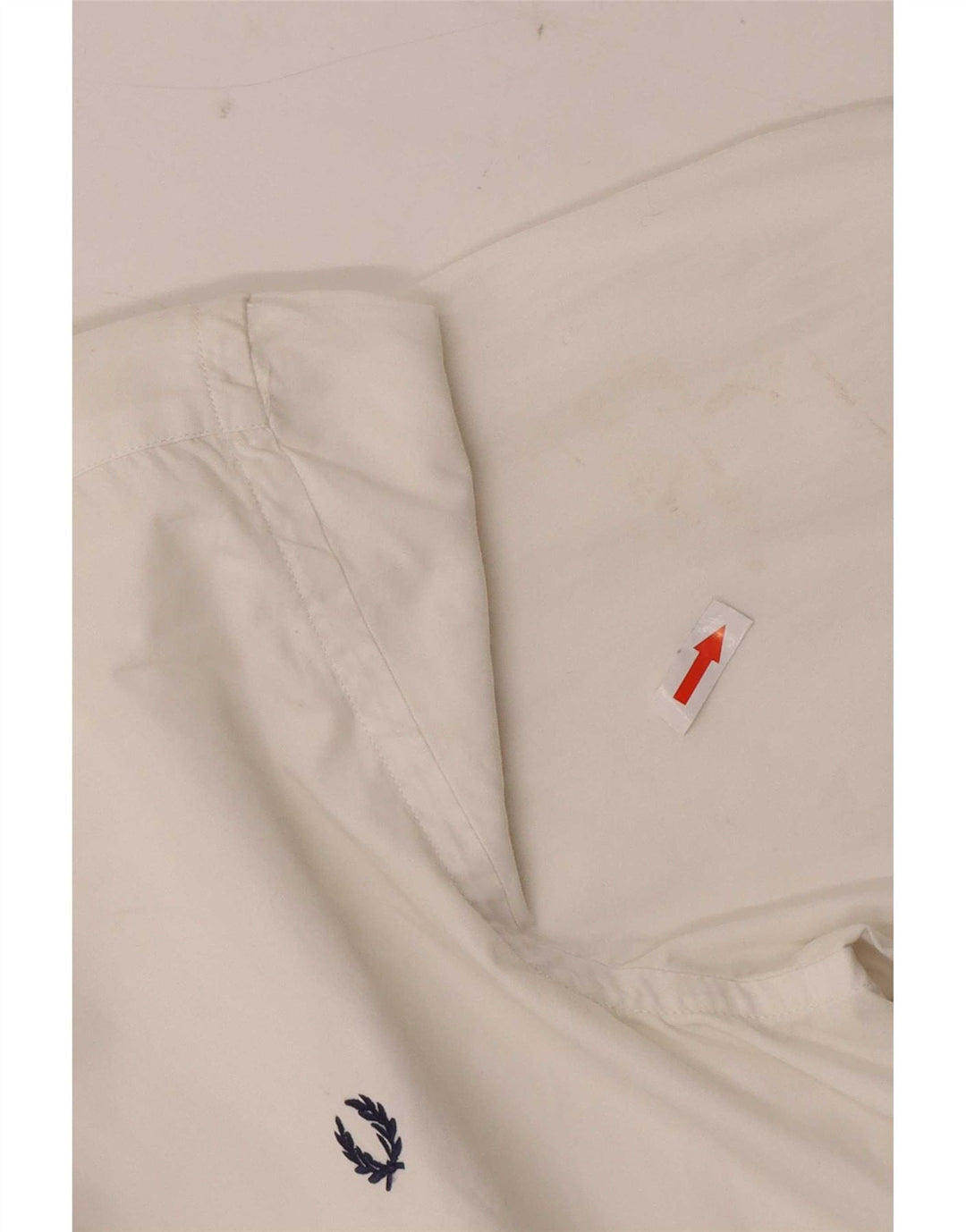 Fred Perry Jungen-Hemd, 11–12 Jahre, weiße Baumwolle