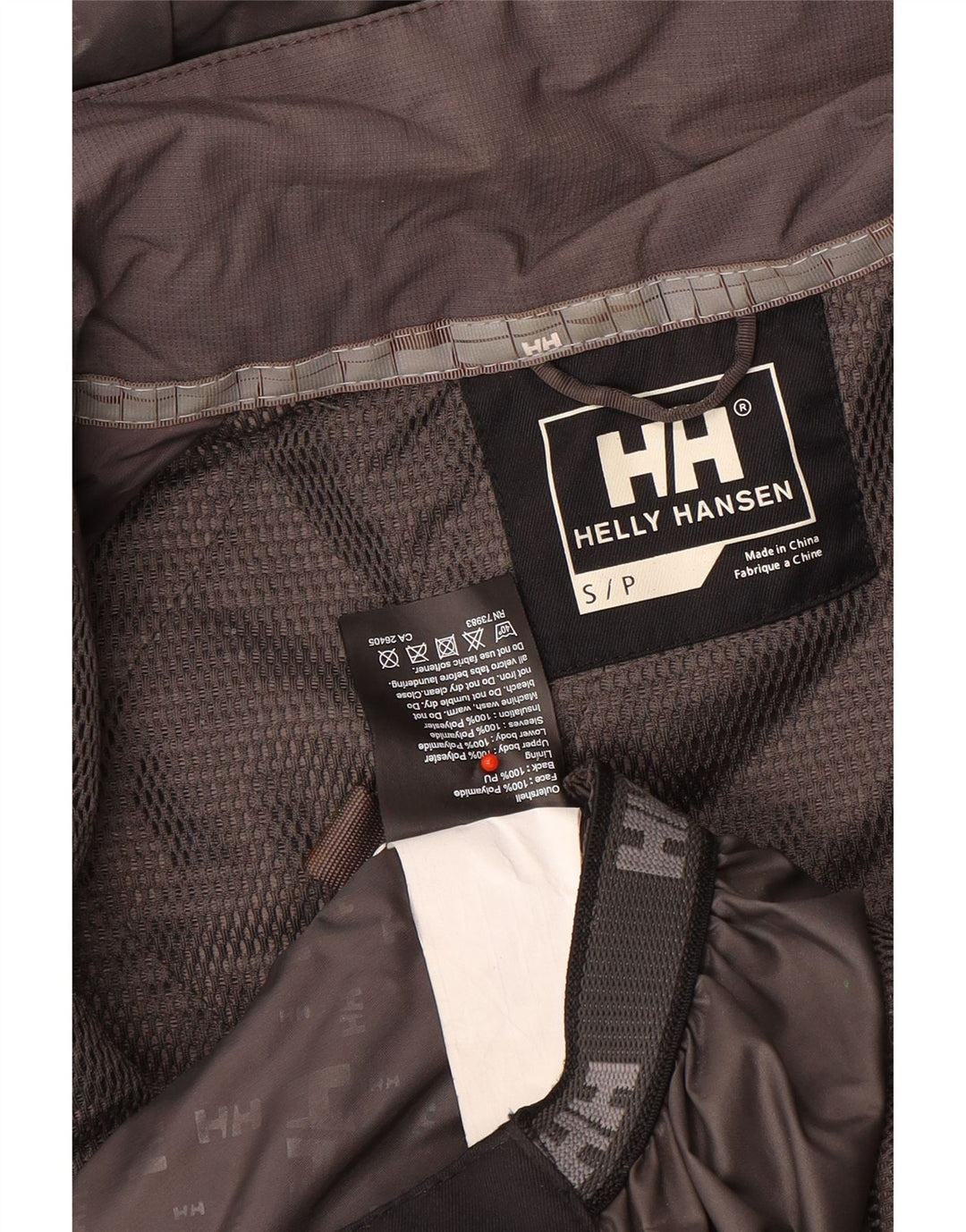 Helly Hansen Herren-Skijacke mit Kapuze, UK 36, Small, Grau, Colourblock-Polyamid