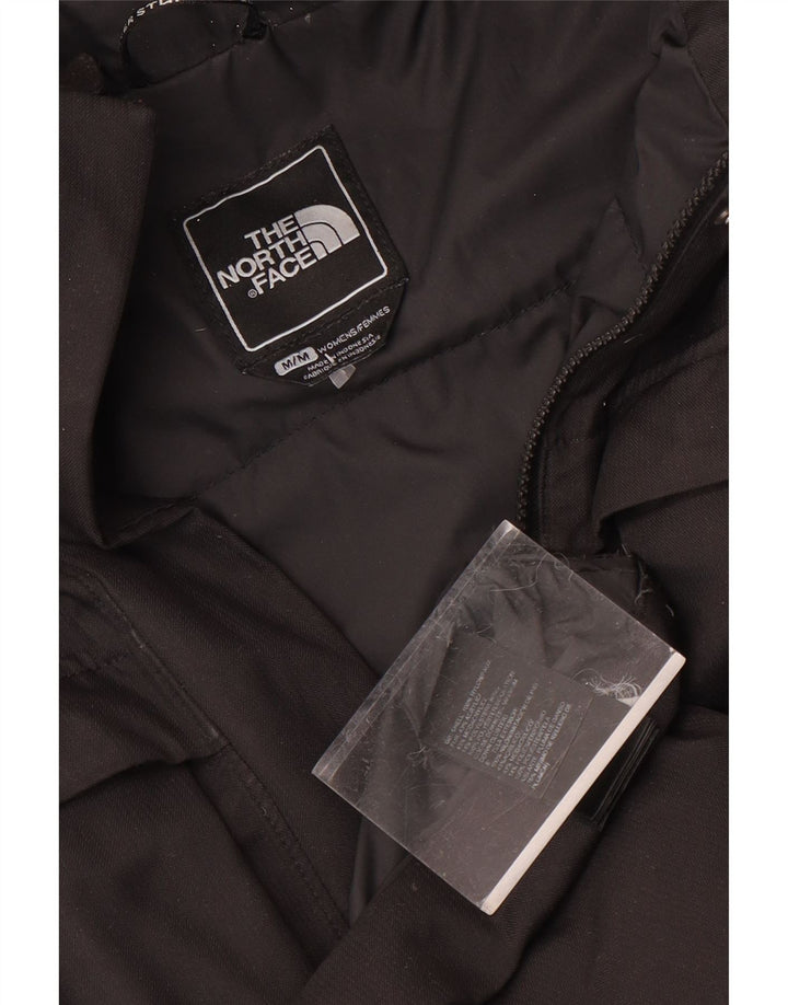 The North Face Wattierter Damenmantel mit Kapuze, UK 14, Mittelschwarzes Nylon