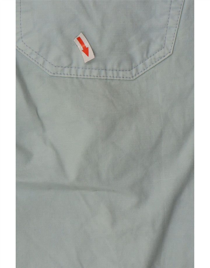 Jeckerson Damen Straight Jeans W34 L34 Blaue Baumwolle