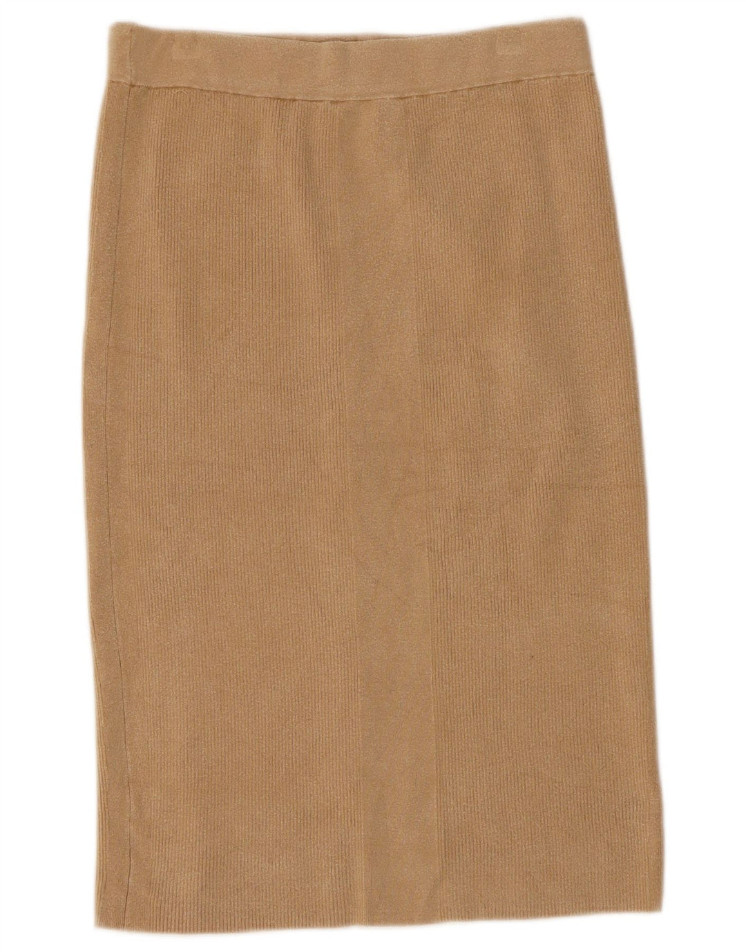 Calvin Klein Jeans Damen Strick-Midirock Medium W28 Beige Lyocell