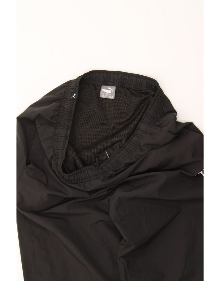 PUMA Mens Tracksuit Trousers Medium  Black Nylon Vintage Puma and Second-Hand Puma from Messina Hembry 