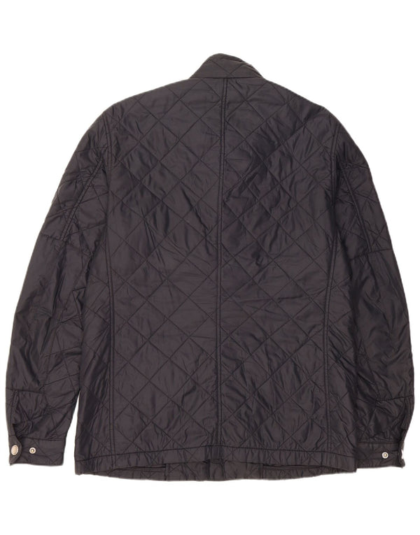 Barbour Herren Steppjacke UK 38 Medium Navy Blue Polyamid