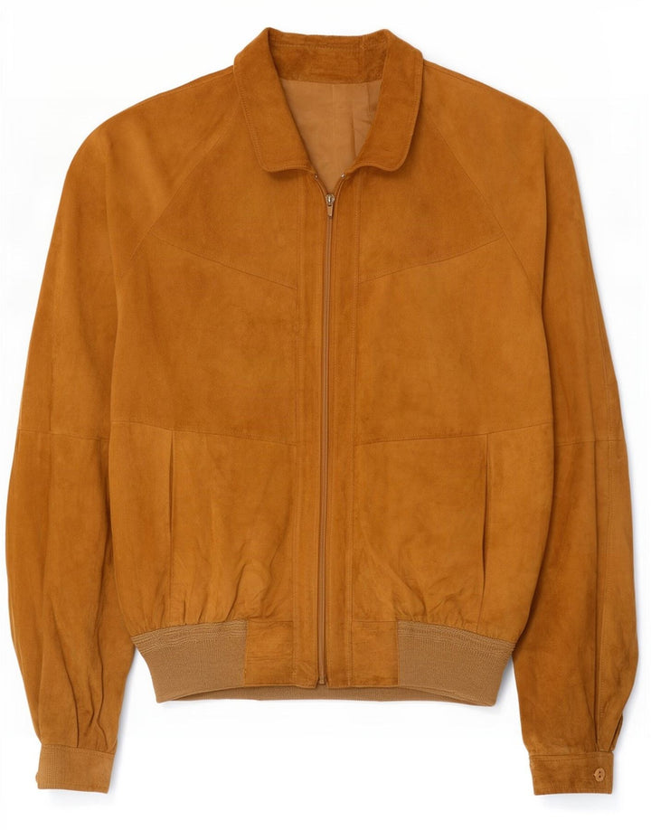 Vintage Herren Wildlederjacke UK 42 XL Beige