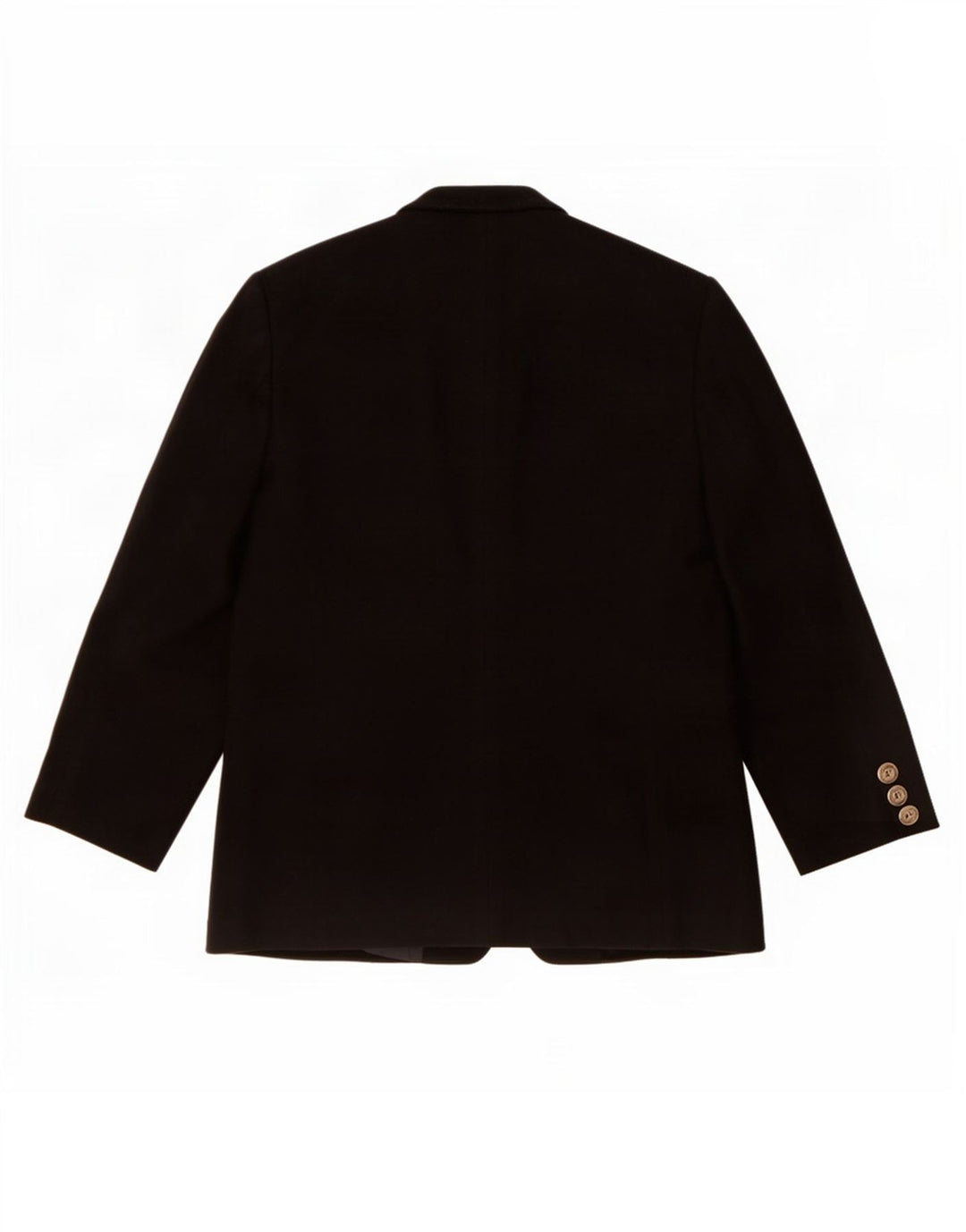 Burberrys Damen 3-Knopf-Blazerjacke UK 14 Mittelschwarz