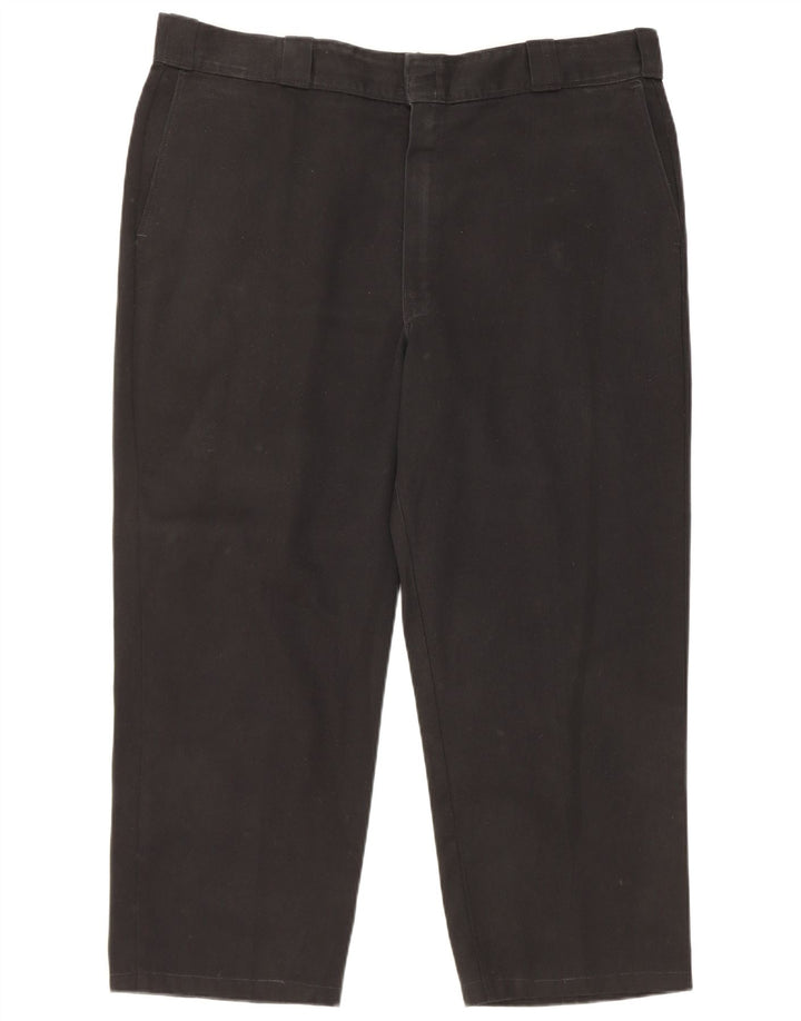 Dickies Herren-Hose, W42, L25, Schwarz, Polyester