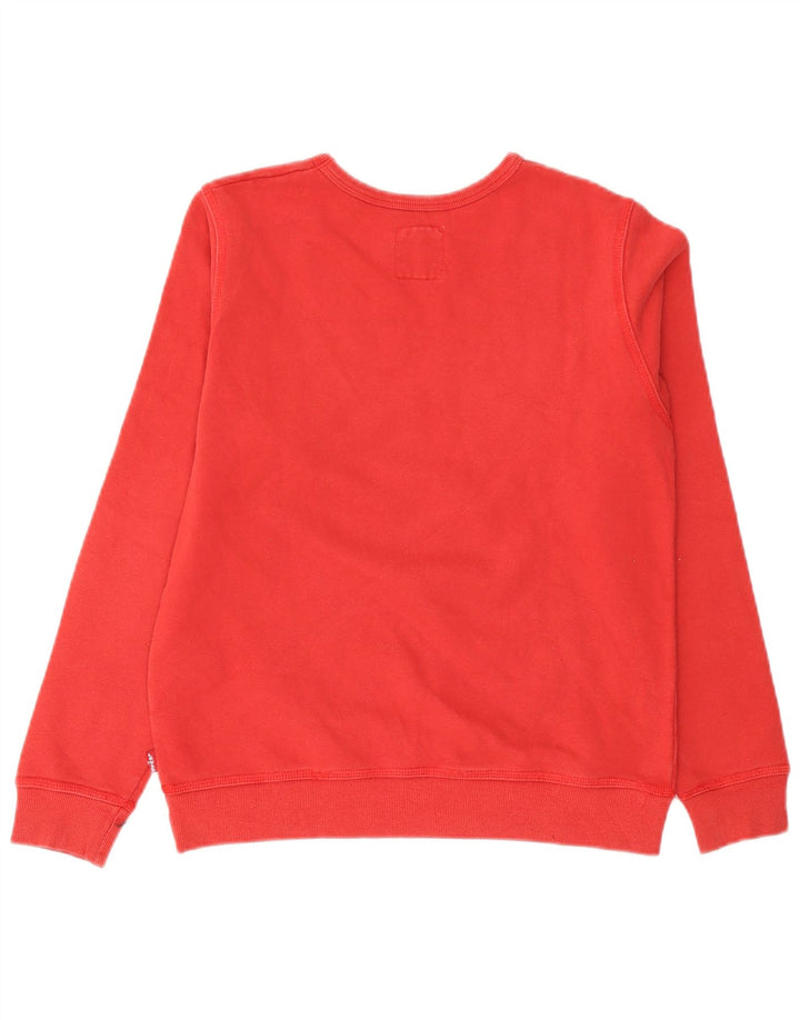 Levi's Jungen-Sweatshirt mit Grafik, 13–14 Jahre, rote Baumwolle