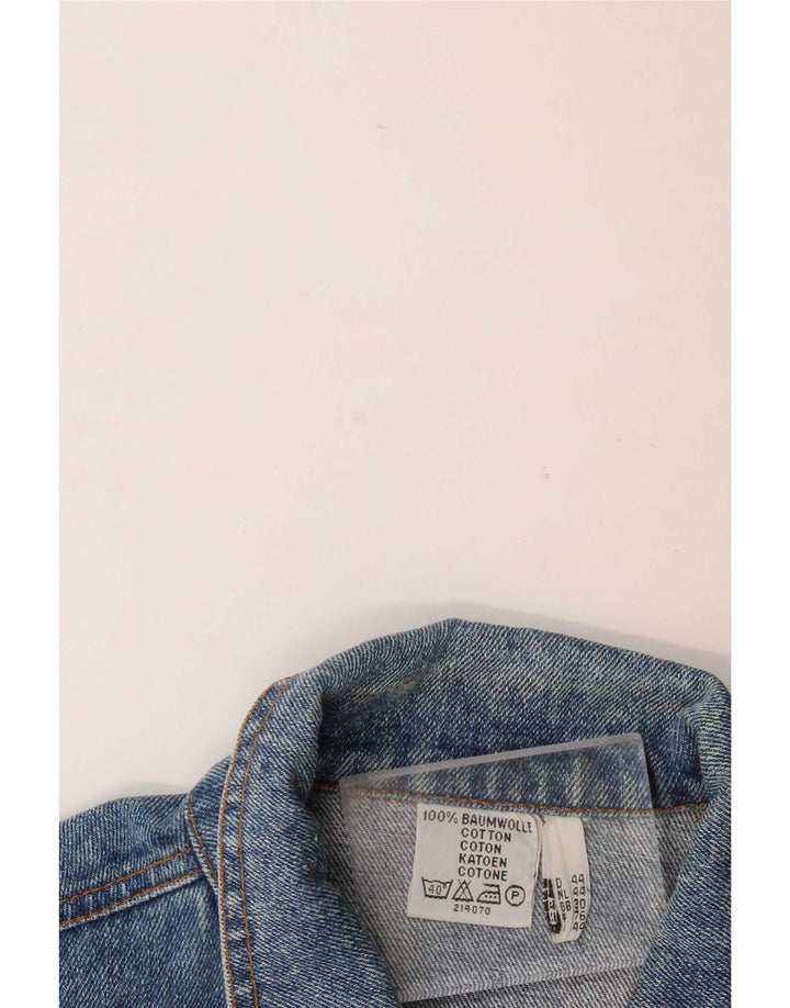 Arizona Herren Jeansjacke UK 34 XS Blaue Baumwolle