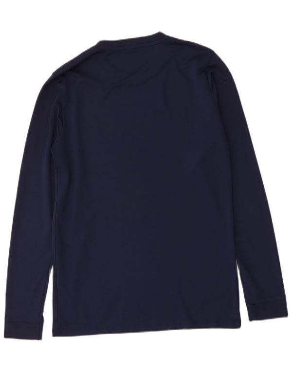 Nike Herren Dri Fit Top Langarm Medium Marineblau Polyester