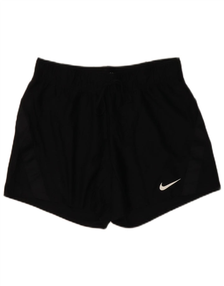 NIKE Damen Dri Fit Sport Shorts UK 6 XS Schwarz Polyester