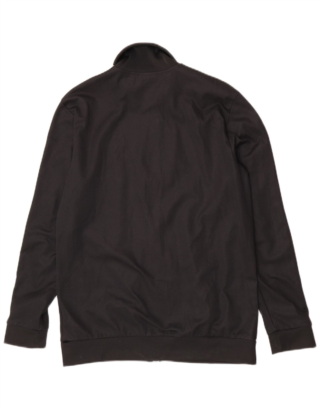 Adidas Herren-Trainingsanzug-Top-Jacke, mittelschwarz, Baumwolle
