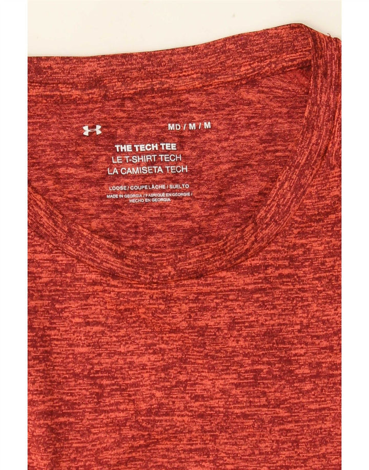 Under Armour Herren T-Shirt Top Medium Rot meliert