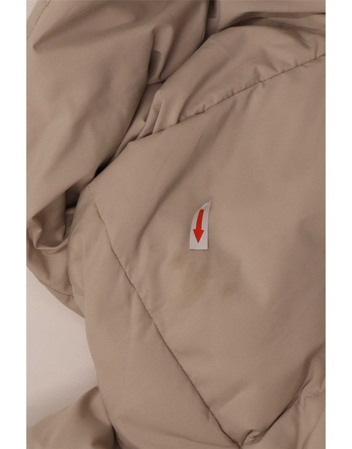 Max & Co. Wattierte Damenjacke UK 10 Small Beige Polyester