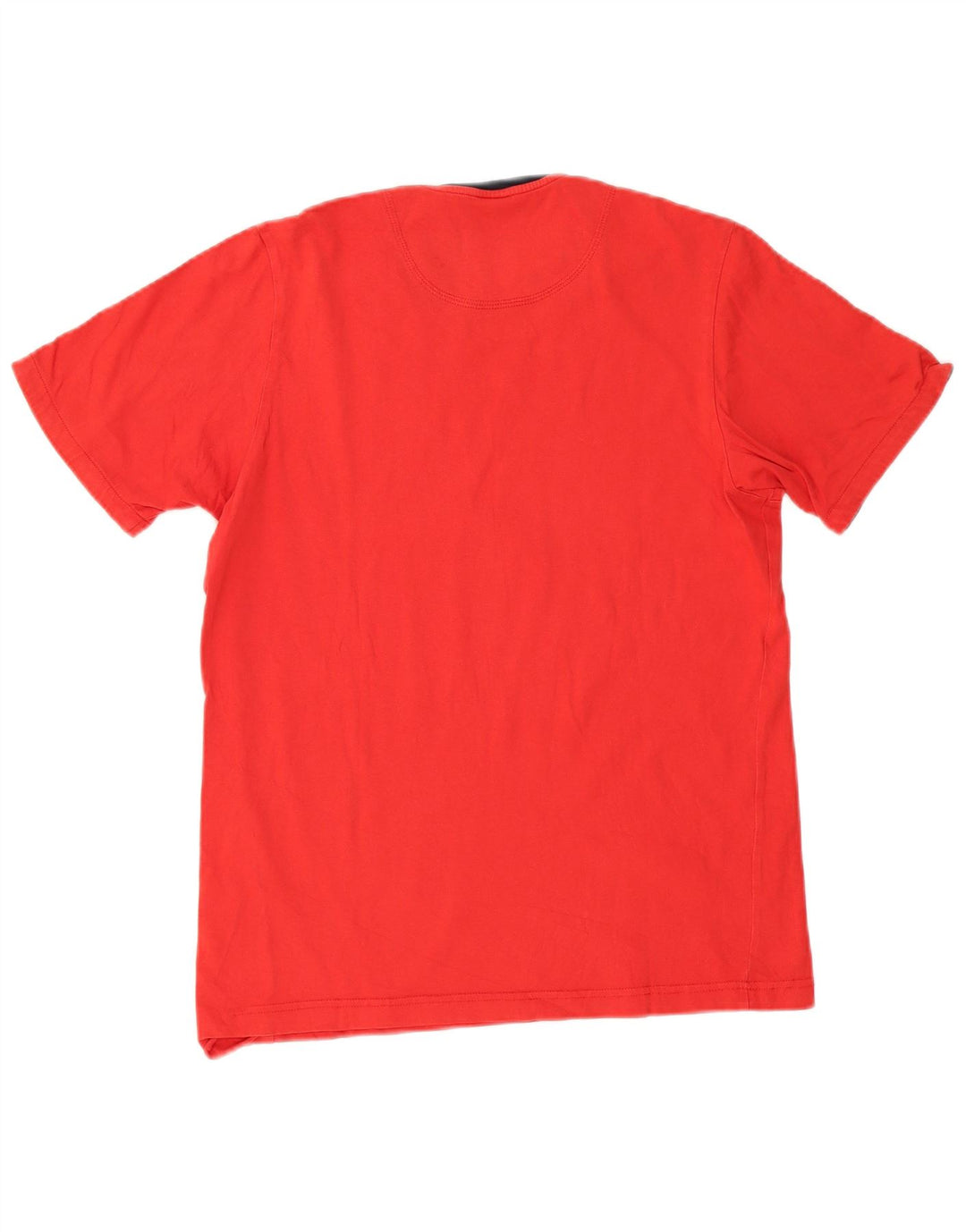 Adidas Herren Grafik-T-Shirt aus mittelroter Baumwolle