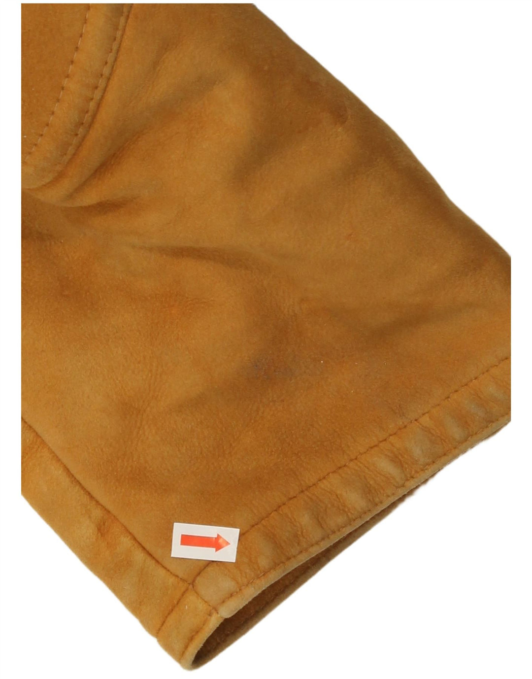 VINTAGE Herren Shearling Jacke IT 52 XL Beige Shearling