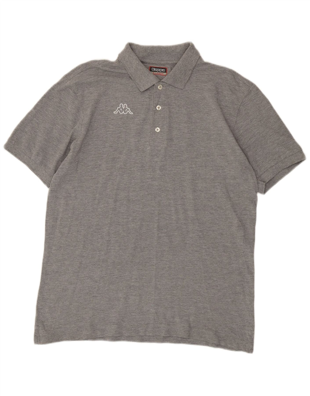 Kappa Herren Poloshirt XL Grau