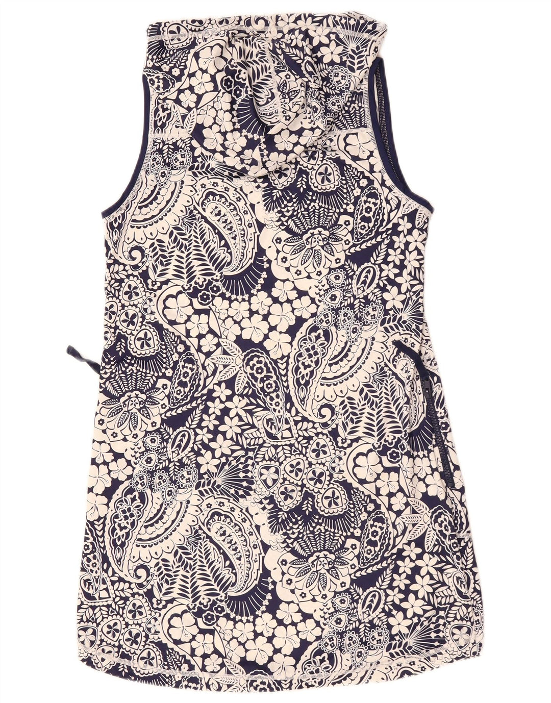 Tommy Bahama Damen ärmelloses Blusenoberteil, Größe S, Marineblau, Nylon