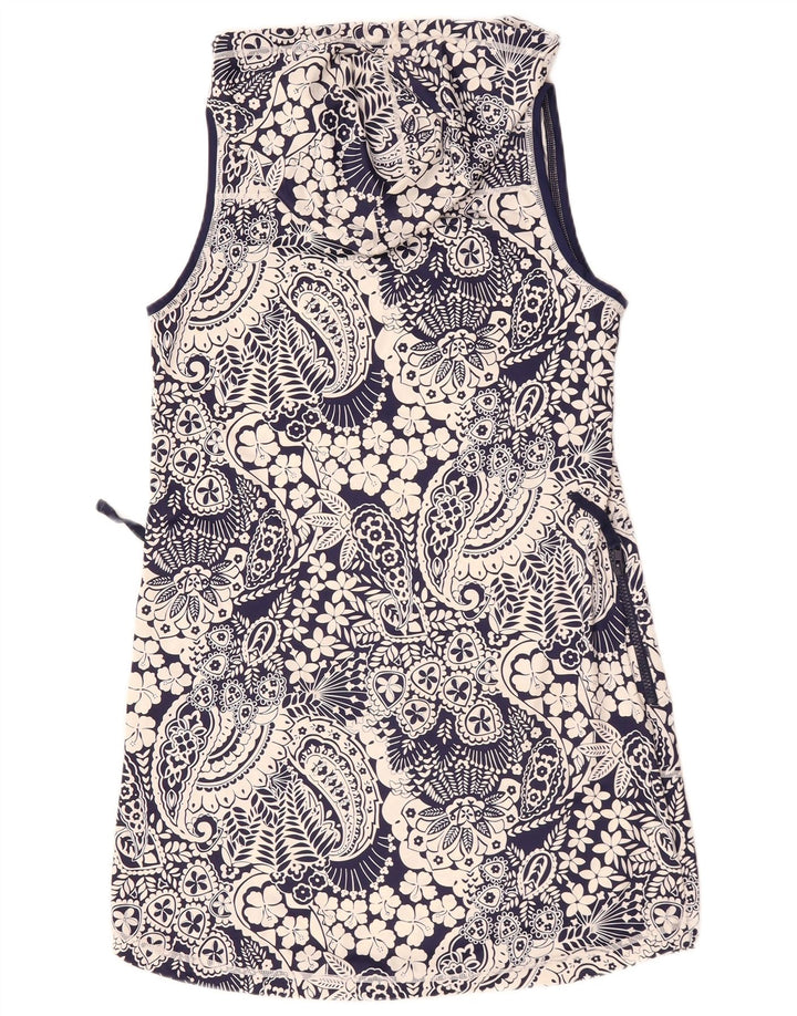 Tommy Bahama Damen ärmelloses Blusenoberteil, Größe S, Marineblau, Nylon